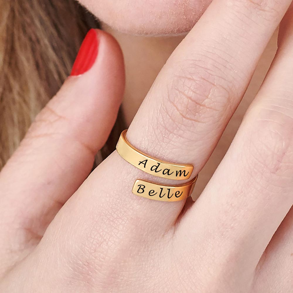Wrap Ring Personalized