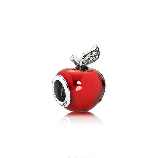 Shiny Red Apple Charm