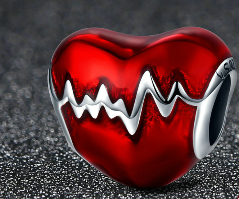 Heartbeat Charm