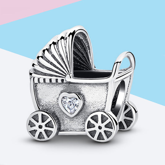 Baby Carriage Charm