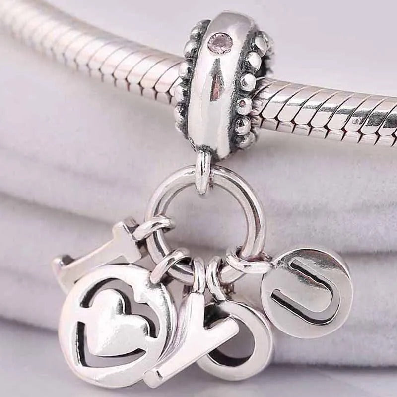 I Love You Letter Charms