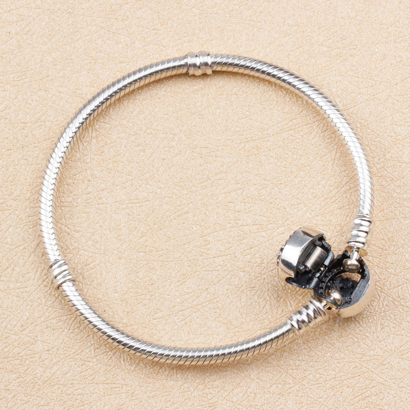 Magnolia Sterling Silver Charm Bracelet