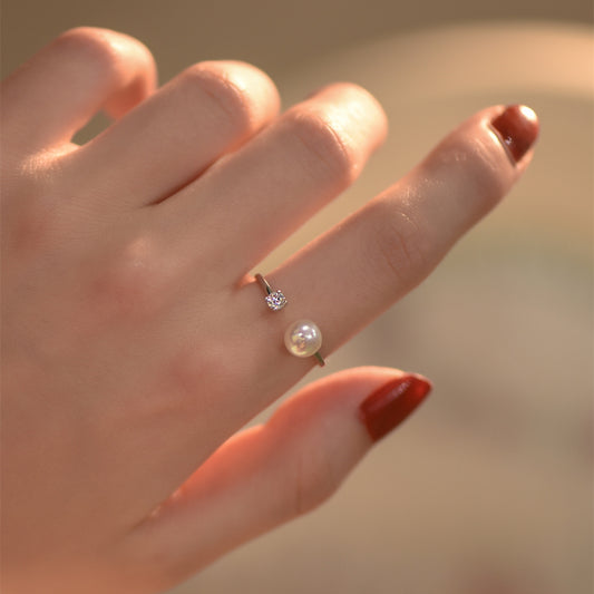 Shining Starlight Pearl Ring