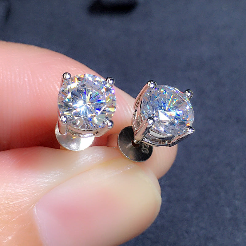 Dazzling Ice Gem Studs