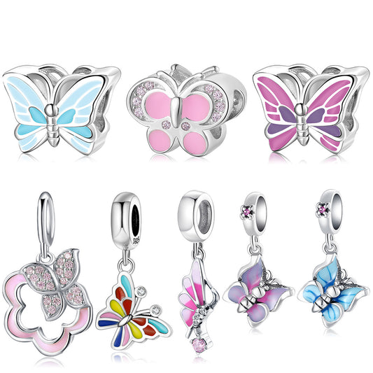 Colorful Butterfly Charms