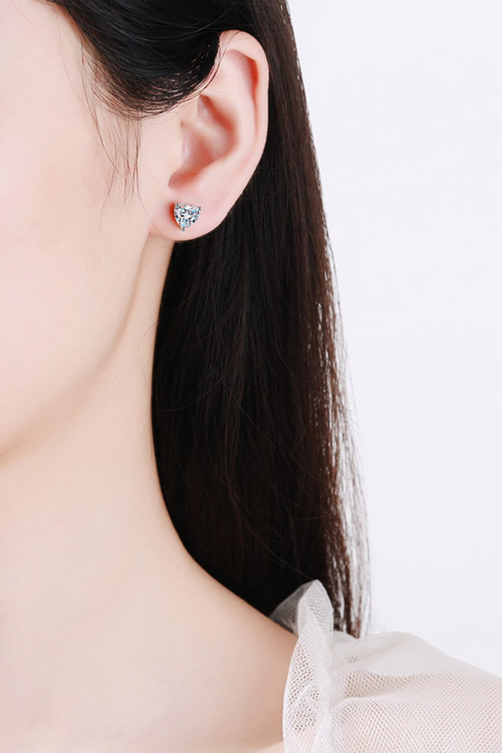 Hearts Desire Stud Earrings by Metopia Designs