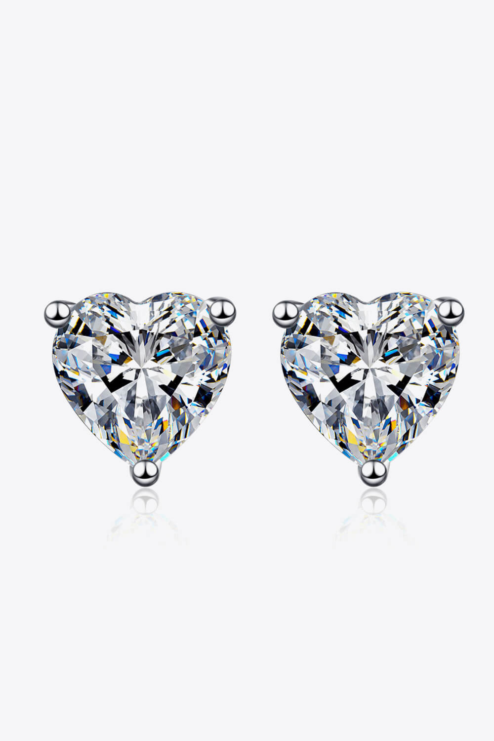 Hearts Desire Stud Earrings by Metopia Designs